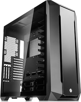 RAIJINTEK ZOFOS Ultra E-ATX Full Tower PC Case, Tempered Glass, ARGB Lighting at Front, 5.25 ODD, Type-C, Removable Bracket, High Airflow, Black 0R20B00237