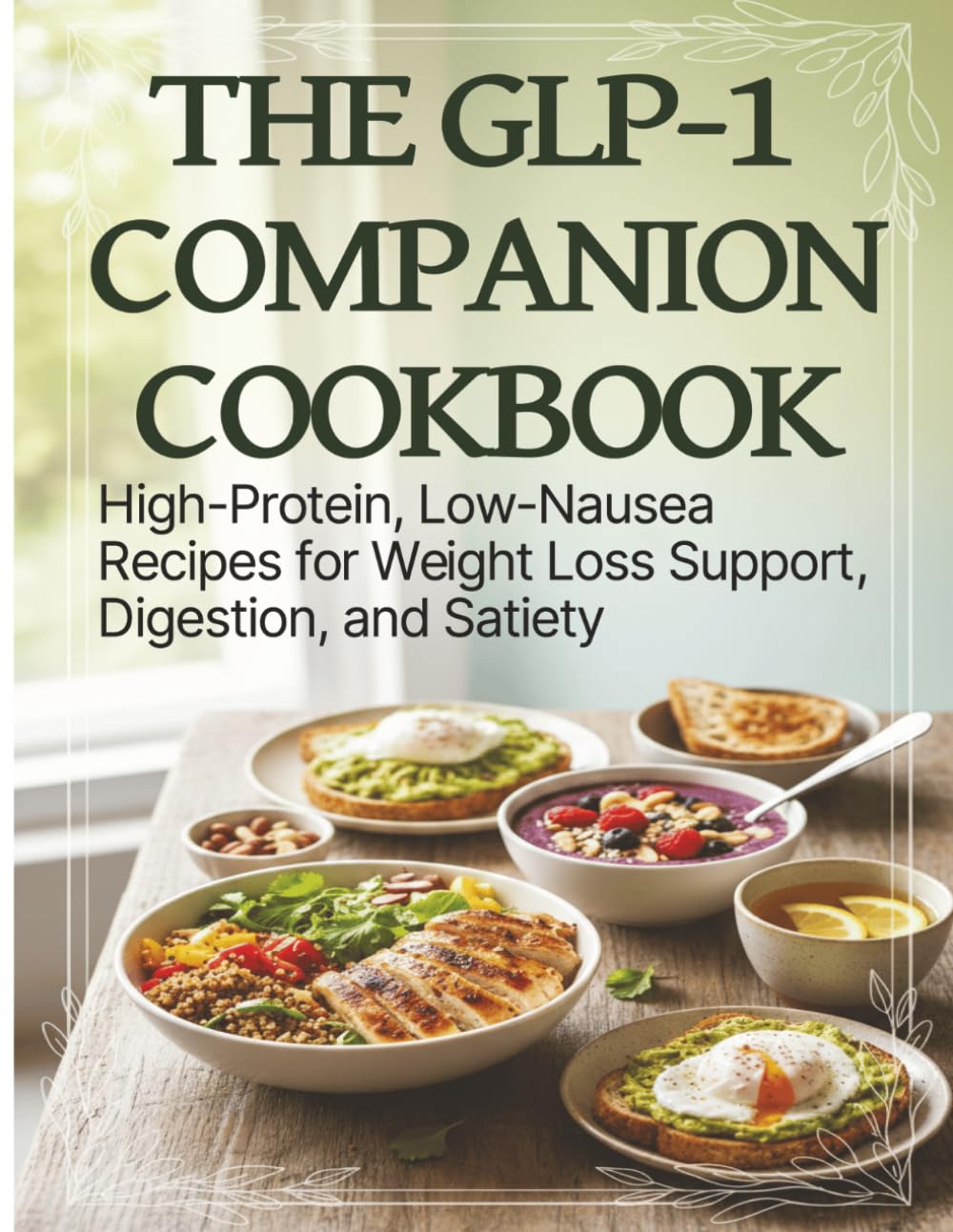 The GLP-1 Companion Cookbook: High-Protein, Low-Nausea Recipes for Weight Loss Support, Digestion, and Satiety