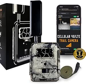 Spartan Camera GoCam 4G/LTE Trail Camera,FHD Photo, 1080p Video, Long Battery Life, Fully Remote Control via App, No-Glow Blackout Flash, Hunting, Security, Surveillance asin的图片