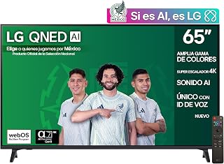 LG Pantalla 65 Pulgadas QNED AI QNED73 4K Smart TV webOS 2025