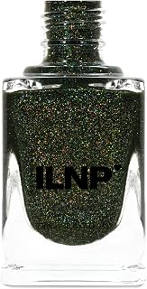 ILNP Ski Lodge - Deep Mossy Green Holographic Nail Polish