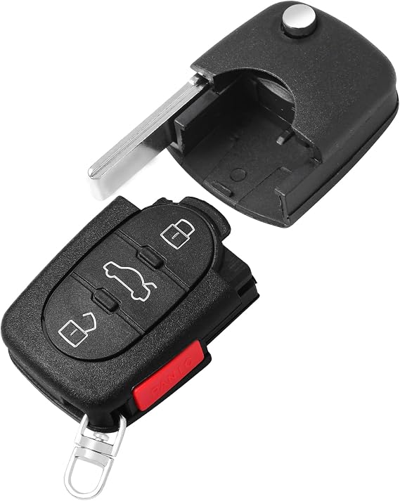 Keyecu Replacement Smart Remote Car Key Fob for Volkswagen Cabrio Beetle Golf Jetta Passat 1998-2002 NBG8137T 1J0 959 753 F 315MHz ID48 Chip 3+1 Buttons