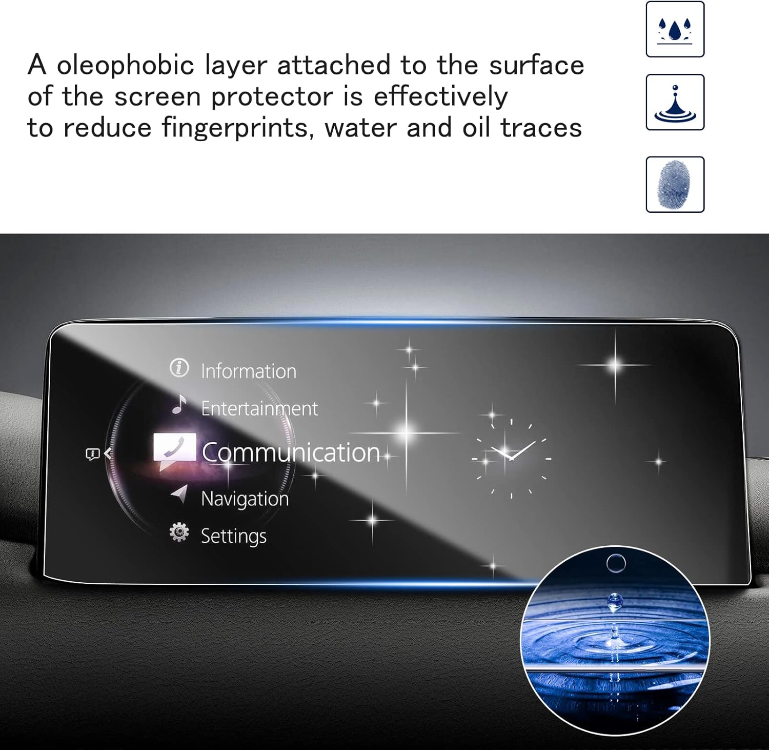 shaohao for 2022 mazda connect screen protector car touch screen protector for 2021 2022 mazda connect cx 5 cx 8 cx 9 10 25 in touchscreen protector