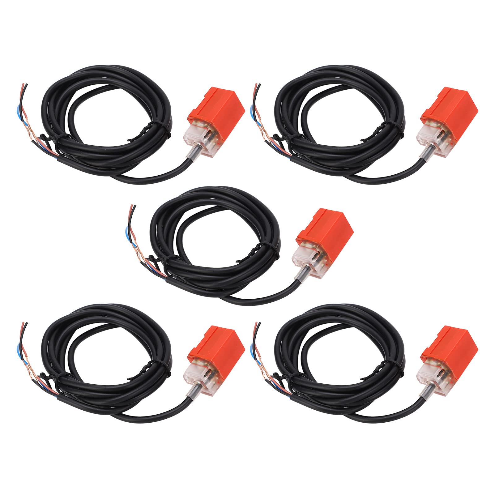 Interrupteur de proximité NPN Kit de capteur de fréquence de réponse Ouverte adaptée aux Novices Inclus 5pcs