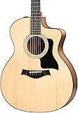 Taylor 114ce 100 Series Acoustic Guitar, Sapele, Grand Auditorium, Cutaway, ES-T