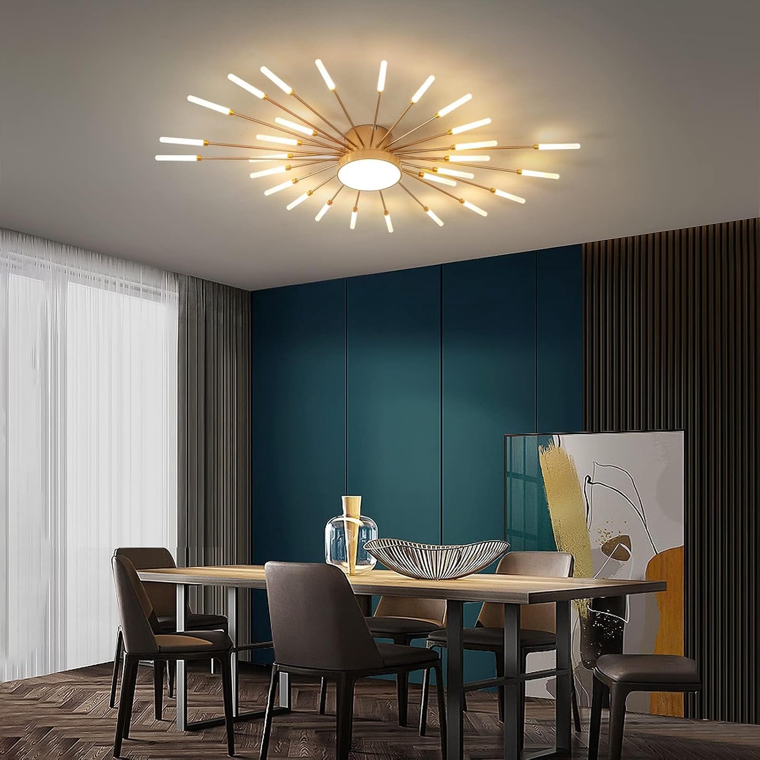 LED mennyezeti lámpa részletes nézete