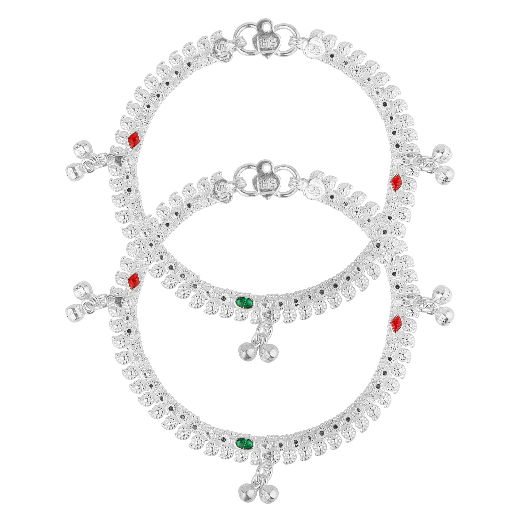 JEWELLERYHUT Silver Metal Anklet for baby boys and baby girls (B08RX75WZL) Amazon Price History, Amazon Price Tracker