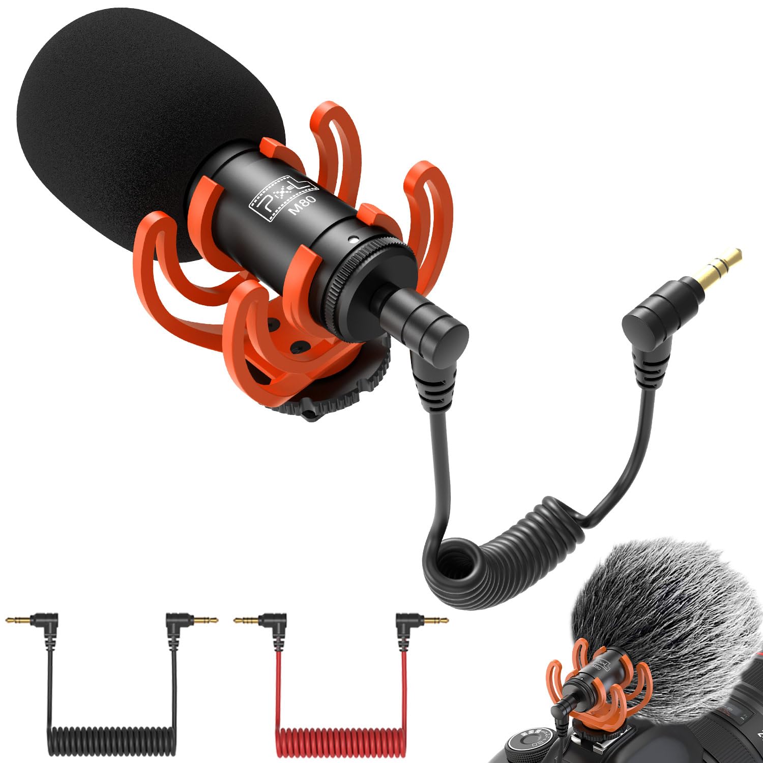Amazon.com : Camera Microphone Shotgun Mic Professional Super
