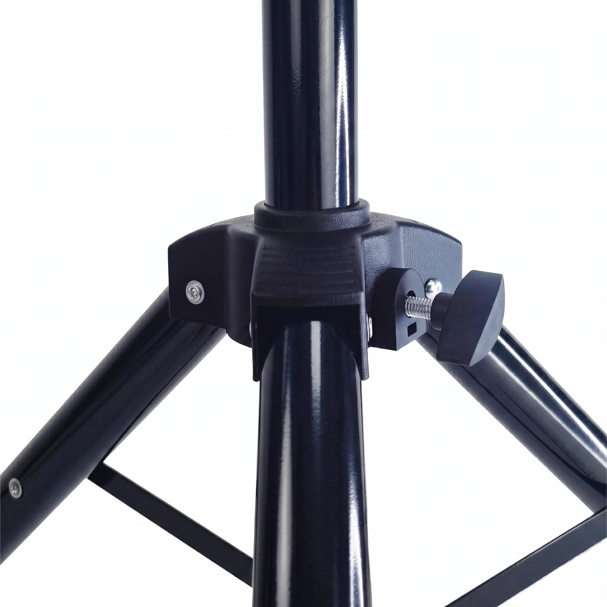 Extreme Sound - Coppia Stativi Treppiedi Supporti Cavalletti in Metallo - Stand per Casse Acustiche Diffusori Audio - Altezza Regolabile e Richiudibile - Asta telescopica universale da 35mm