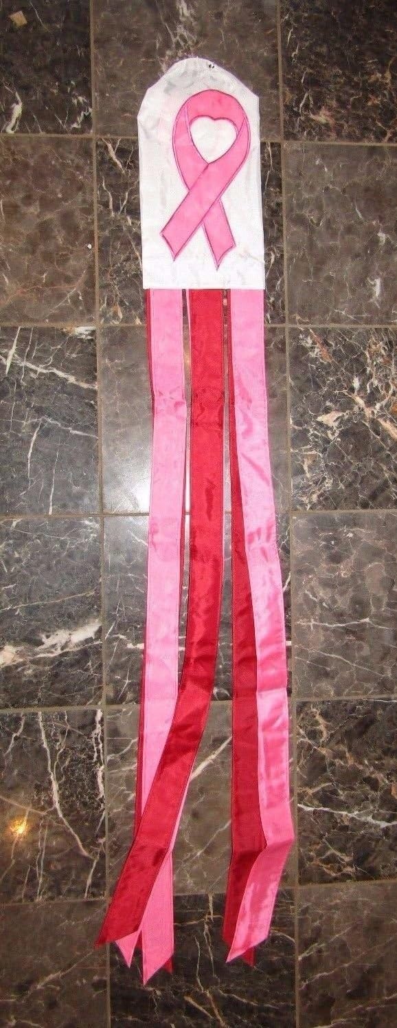 Amazon.com: Ant Enterprises 60" Breast Cancer Awareness Ribbon ...