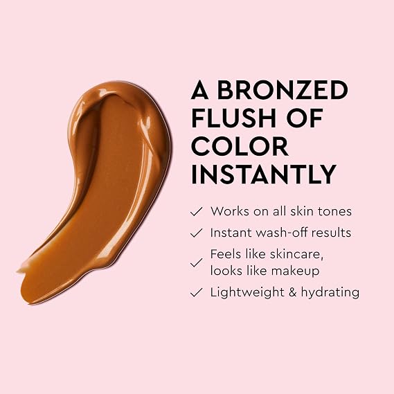 Tanologist Insta Glow Face Bronzer, Illuminating Cream Bronzer for Instant Radiant Glow, Lightweight, Blendable Formula for All Skin Tones, Vegan, 2.02 fl oz/60 ml Tube