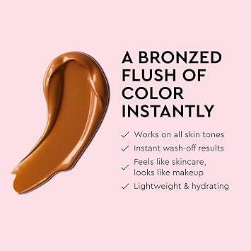 Tanologist Insta Glow Face Bronzer, Illuminating Cream Bronzer for Instant Radiant Glow, Lightweight, Blendable Formula for All Skin Tones, Vegan, 2.02 fl oz/60 ml Tube