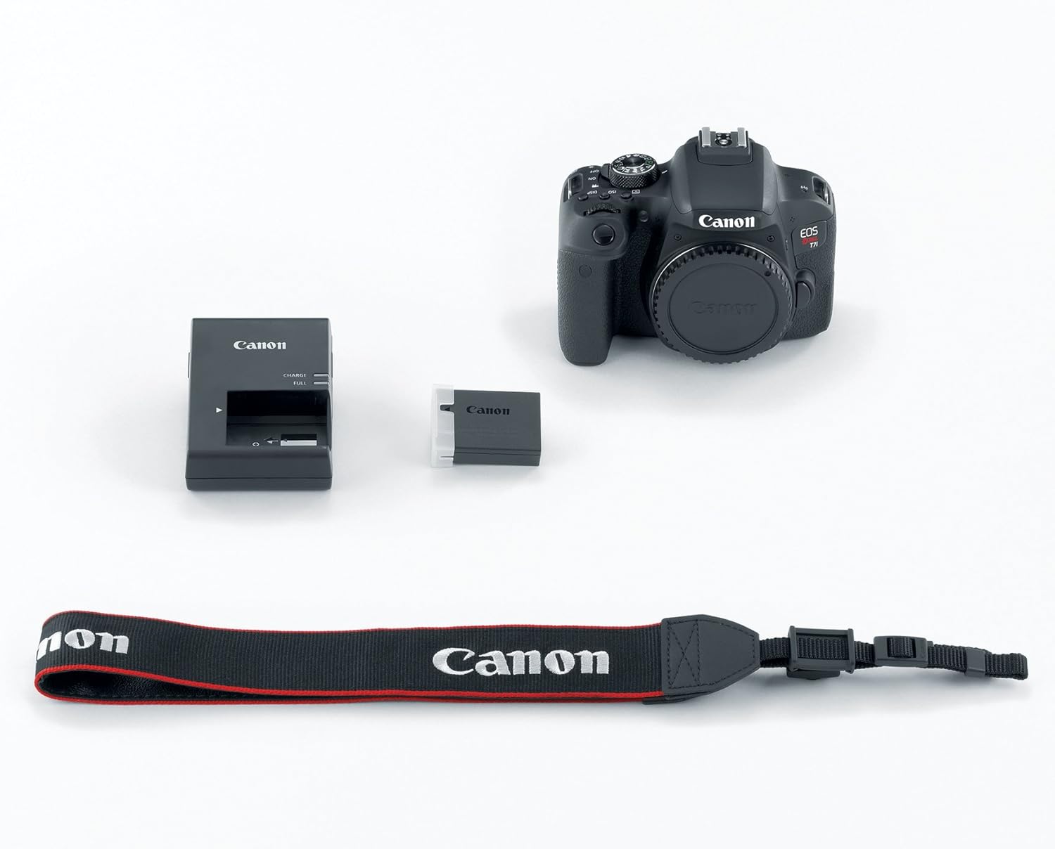 Canon EOS Rebel T7i Body (Renewed) Black