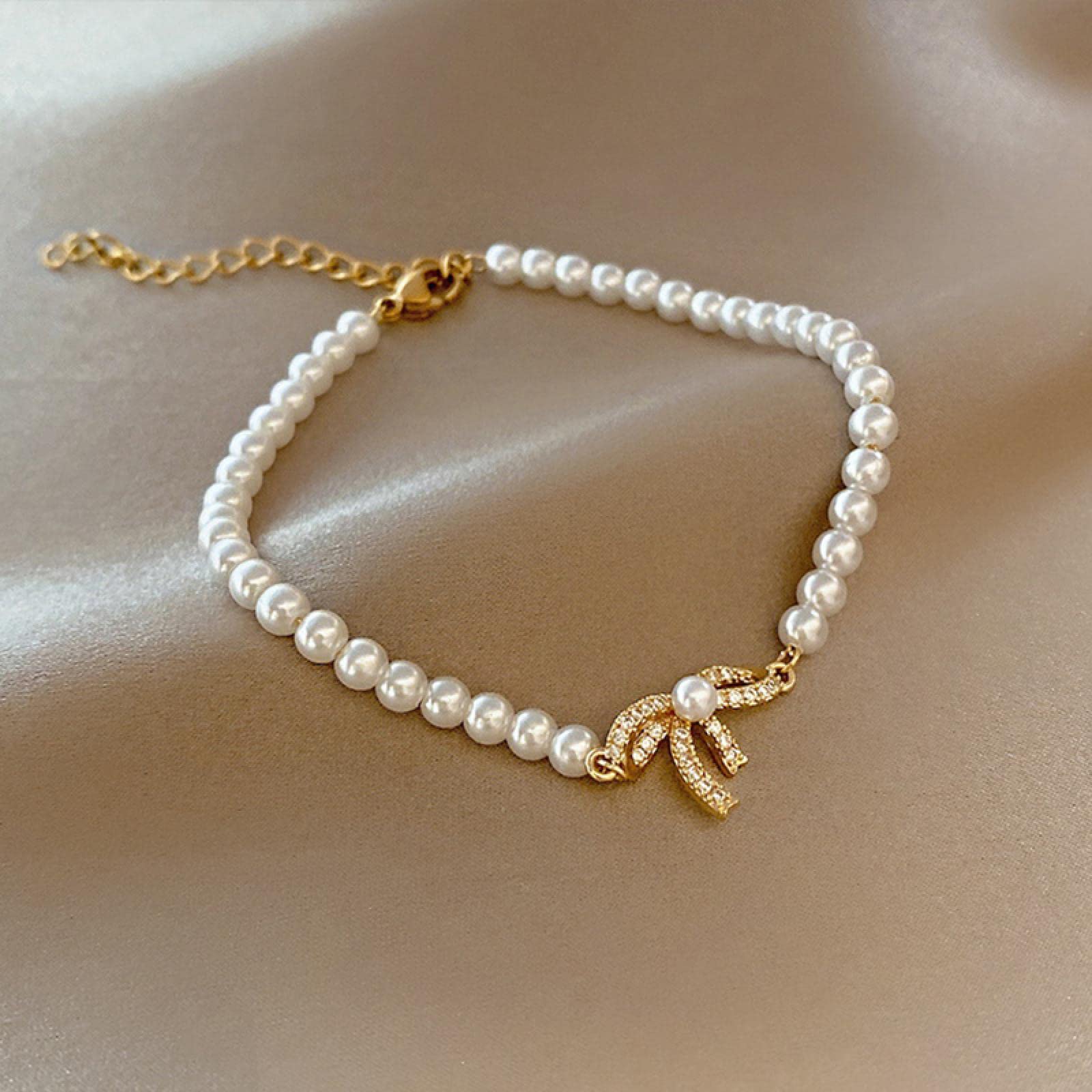 Bracelet réglable perle pour femme - Solution anti-perte manchette ajustable - 7