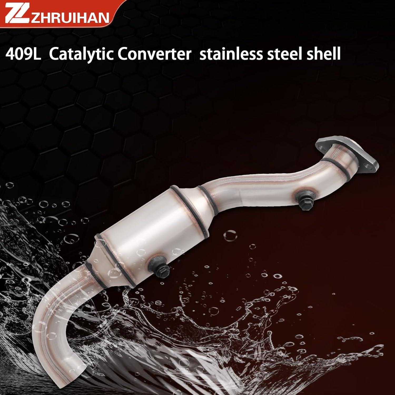 Catalytic Converter Kit Compatible with 2015 2016 2017 2018 2019 2020 F150 3.5L V6, OE: 52605 645146 EPA Compliant