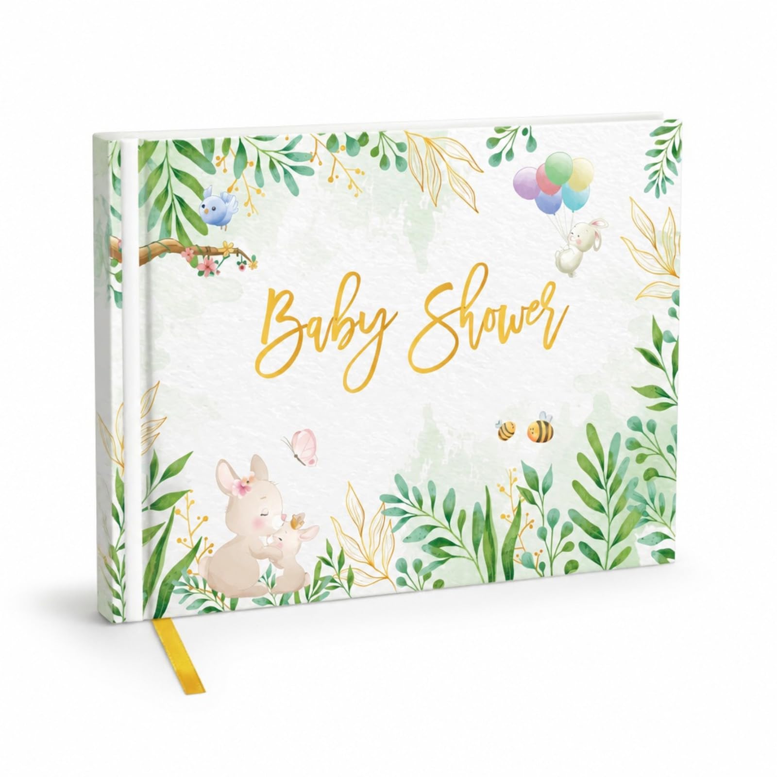 Baby Shower Guest Book to Sign120 Pages for Newborn Baby Shower Gifts Decor