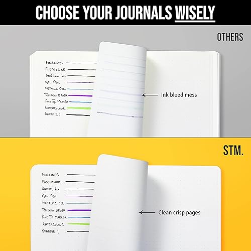 Miniatura 5 de Agenda Scribbles That Matter (versión Pro) A5, a lunares,banda elástica,hermosa funda, papel gruesoPremium, gris