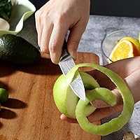 Vista 9 de PAUDIN Cuchillo de chef, cuchillo de cocina y cuchillo de pelar