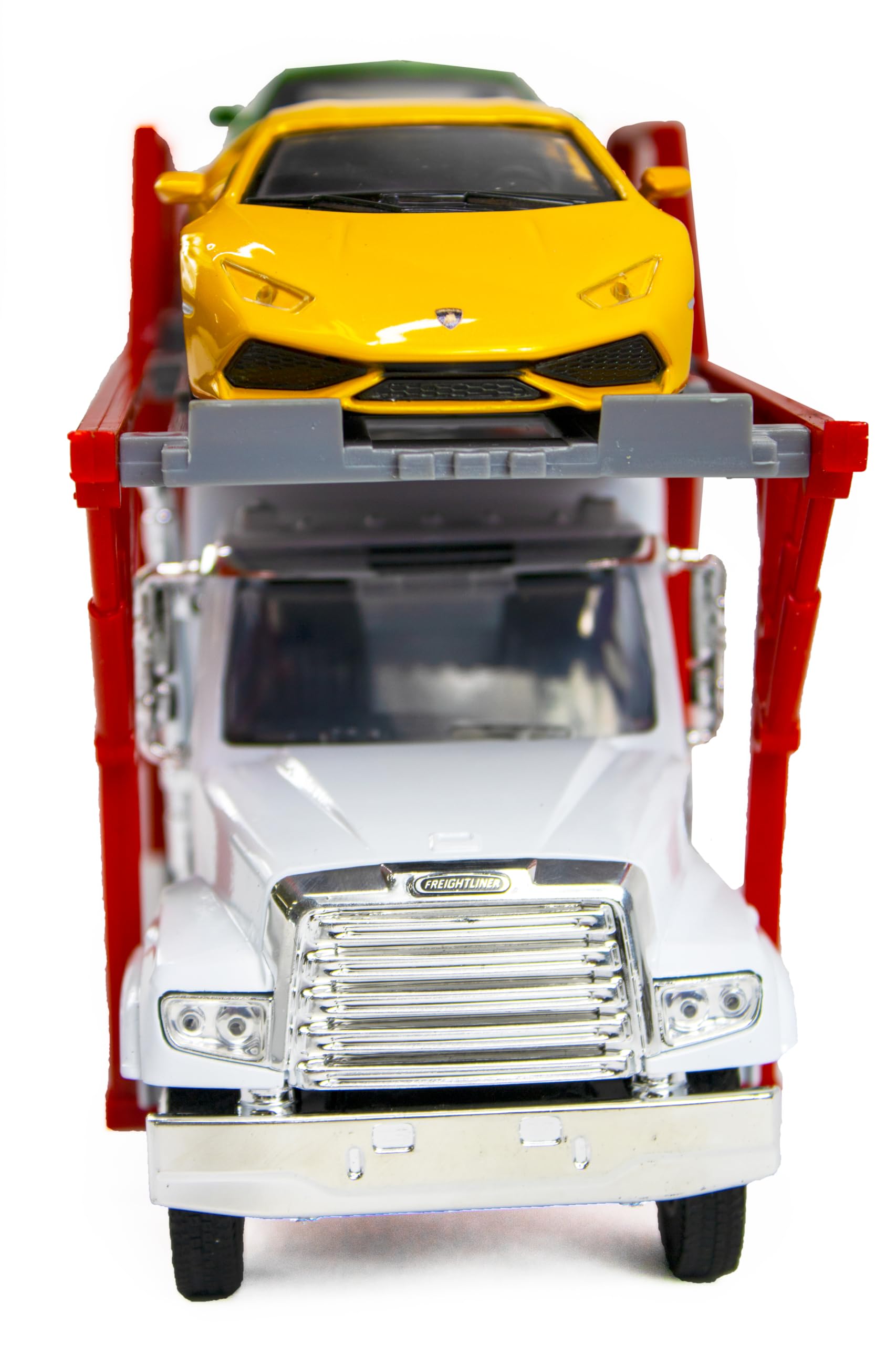 Caminhão Cegonha Freightliner Classic Xl 1:32 New Ray Preto