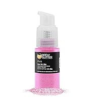 Vista 1 de Brillo de cerveza rosa comestible para bebidas, cócteles, cerveza, purpurina y bebidas Certificado Kosher y Halal 100% comestible y de grado