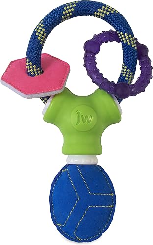 Vista 9 de JW Pet Connects - Juguete masticable 3 en 1 para cachorros