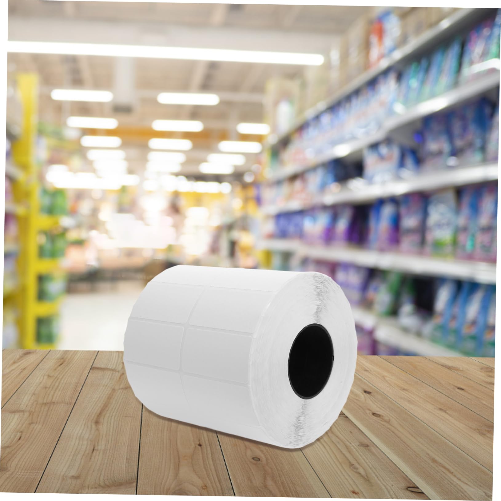 ULTECHNOVO Etichette Adesive Rimovibili in Carta Stagnola Resistente per Alimenti Congelati da 4000 Etichette