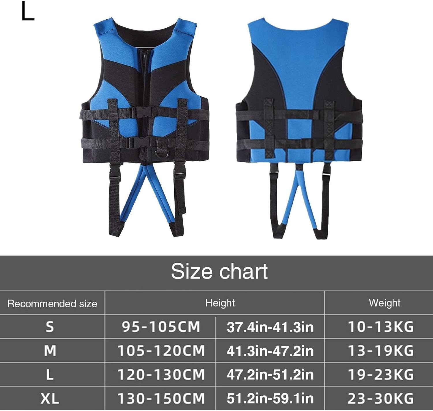 Swim Vest for Kids Secure Floating Protection Training Aid | Kids Water Sports Swim Jacket for Pool Lessons Boating Water Park Lake Kayaking Fishing