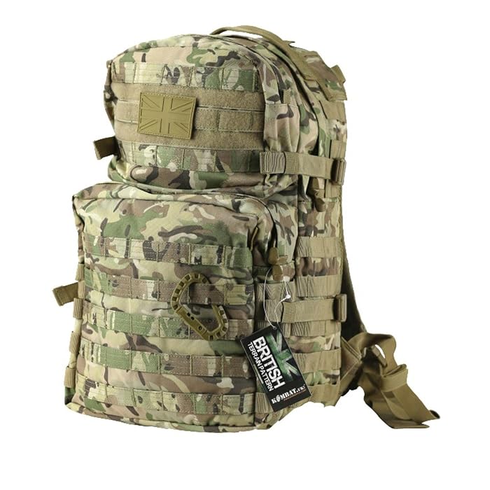 Zaino Tattico Esercito Britannico SAS Bergen Molle DPM 40 Litri - Nuovo