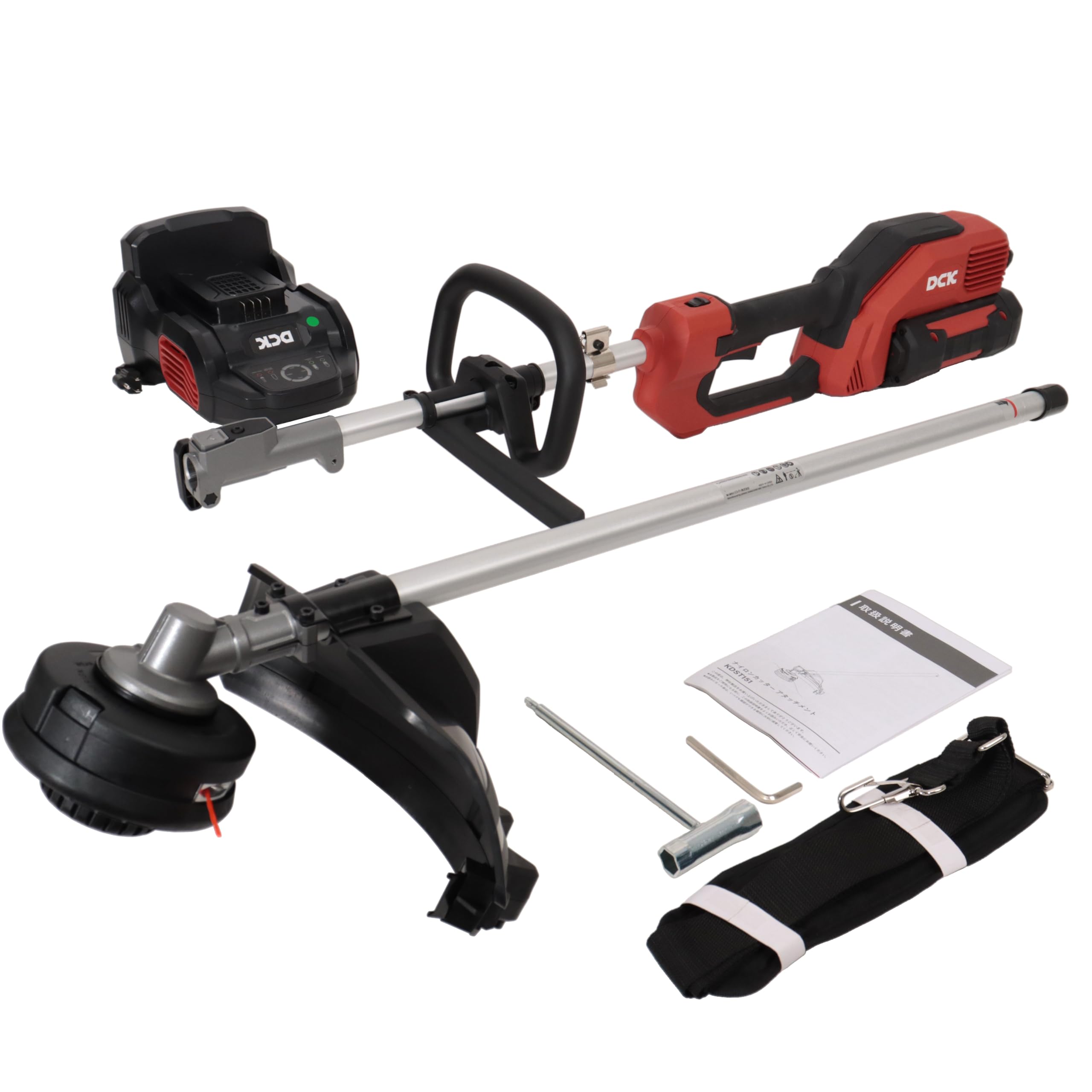 Amazon | DCK 58V 充電式スプリット草刈り機 ヘッド+ナイロンカッター