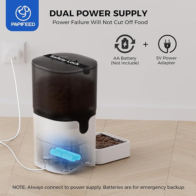 Product image for PAPIFEED Smart Automatic Pet Feeder - 5