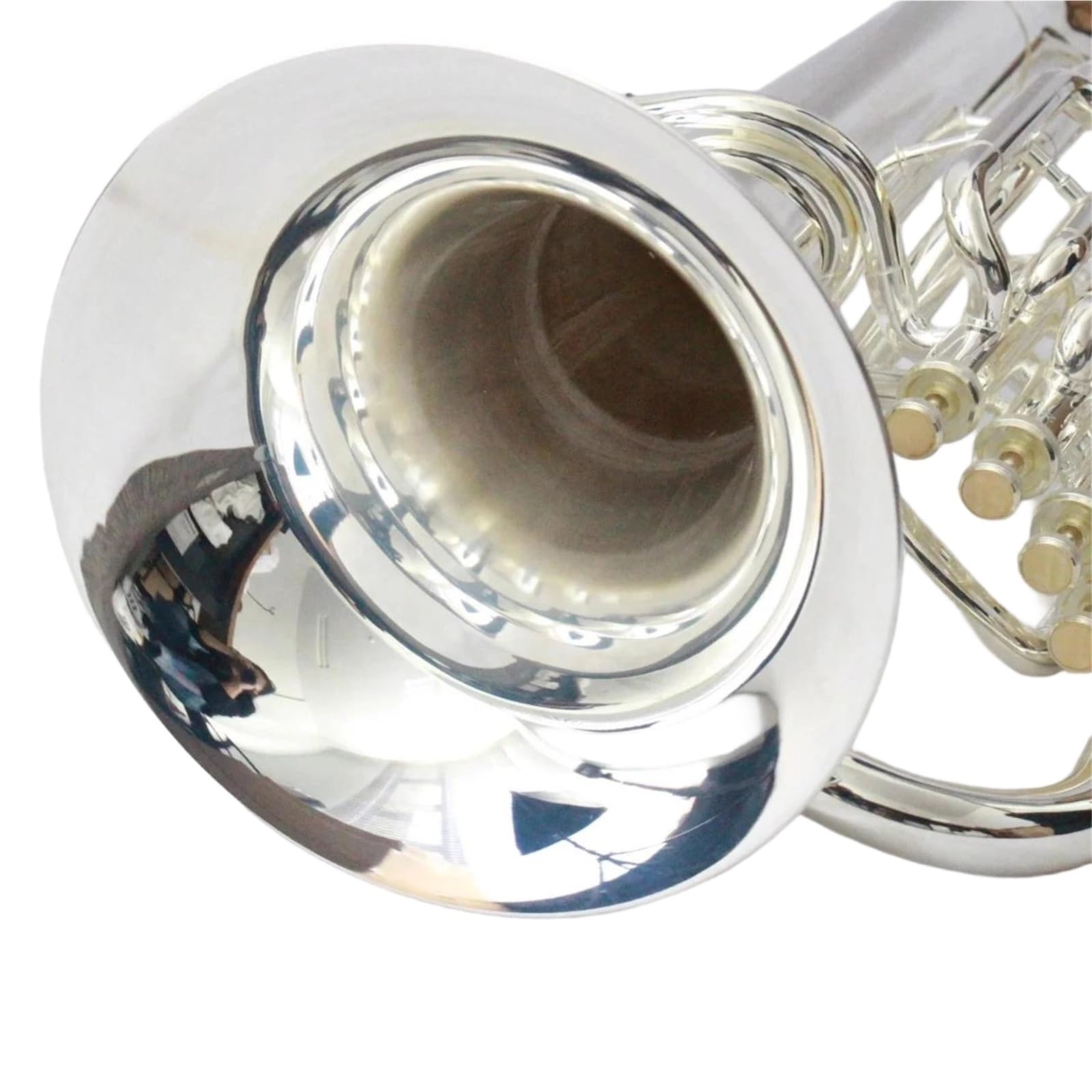 Eufonio Strumento Eufonio Argento Strumenti In Ottone Placcato 4 Valvole