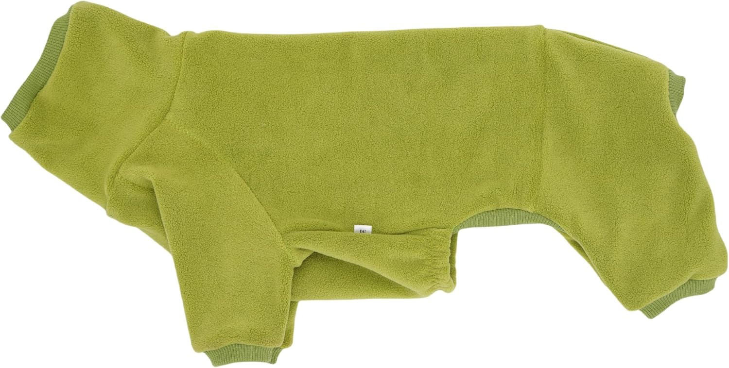 Dachshund Dog Turtleneck Sweater, Winter Warm Clothes for Dachshunds, Sausage Dog Winter Outfit(Green,S) Green Small