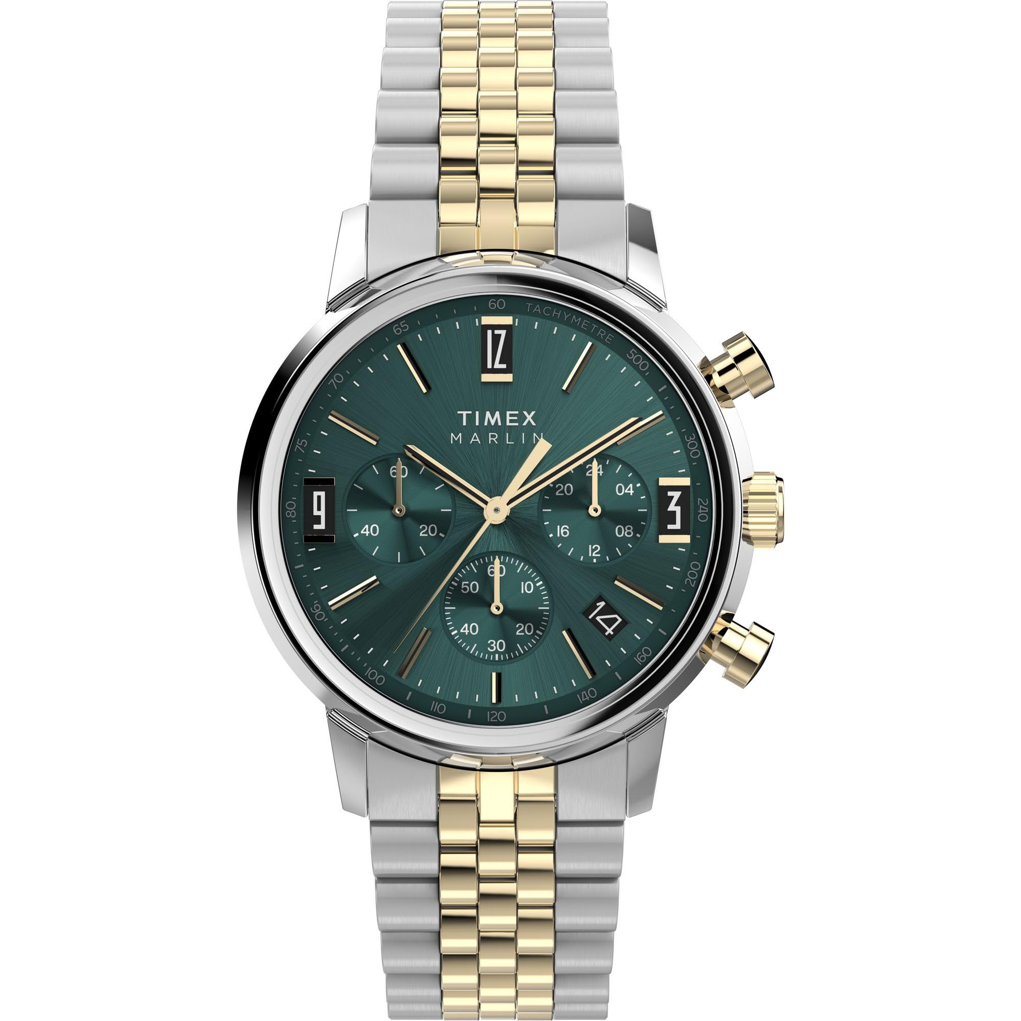 Amazon | Timex Marlin クロノグラフ タキメーター 40mm メンズ 