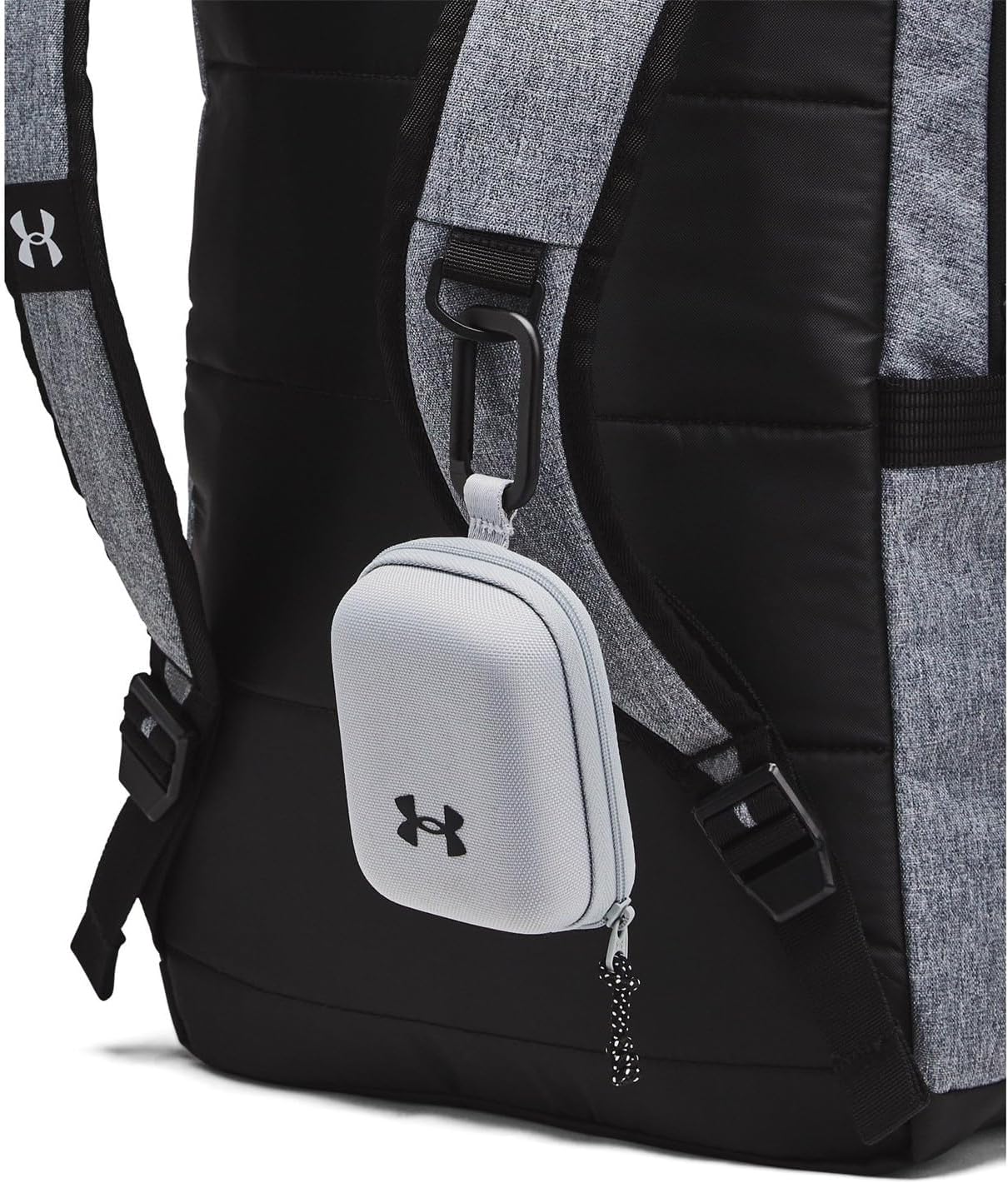 Under Armour unisex-adult Ua Triumph Campus Bp Backpack, Castlerock Full Heather/Black/Black, One Size, Backpack