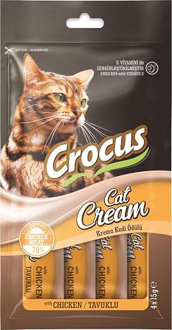 Crocus Tavuklu Krema Kedi Ödülü 4X15G