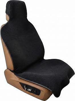 Car Seat Cover Towels Front Seats, Waterproof Sweat Car Seat Towel Protector After Gym Post Workout Athletic, SUV Truck Seat Towel Cover for Running Swimming Beach and Hiking Black 1Pcs