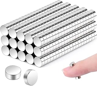 300pcs Small Strong Neodymium Disc Magnets, 5x2mm Rare Earth Magnets Neodymium Magnet for Crafts,Round Fridge Magnet for Whiteboard, Office,Garage,Science Cabinet