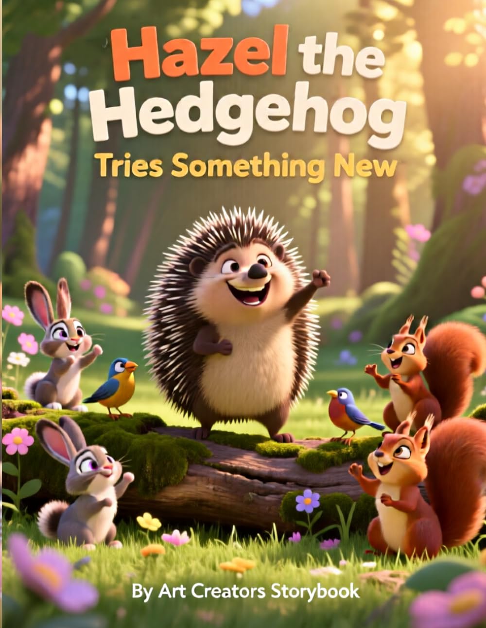Hazel the Hedgehog Tries Something New: A Gentle Story About Stepping Outside the Comfort Zone, Building Courage, and Trying New Things (SEL for Kids ... Courage Social-Emotional Learning Series)