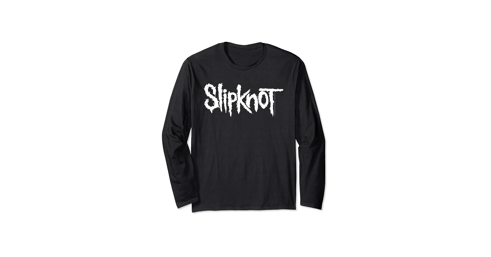 Amazon.com: Slipknot Official Plain Logo Long Sleeve T-Shirt