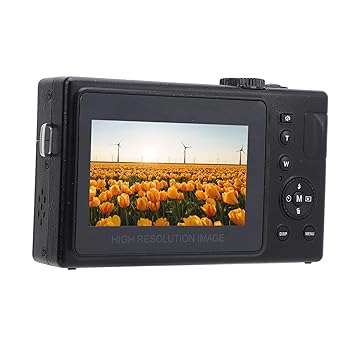 Stylebest Digital Camera for Teens 48MP 1080P HD 3 Inch IPS Screen Digital Zoom 16X USB C Pocket Video Camera Portable for Travel Vlogging