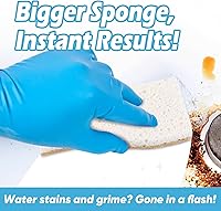 Vista 10 de AIDEA Esponjas antiarañazos, 12 unidades, esponja natural para utensilios de cocina antiadherentes, esponjas de cocina, esponja de celulosa