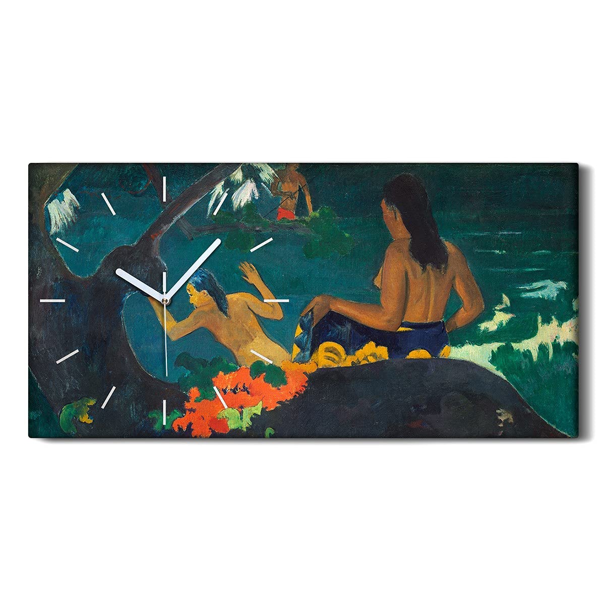 Horloge sur Toile Art Moderne au design raffiné pour chambre et séjour