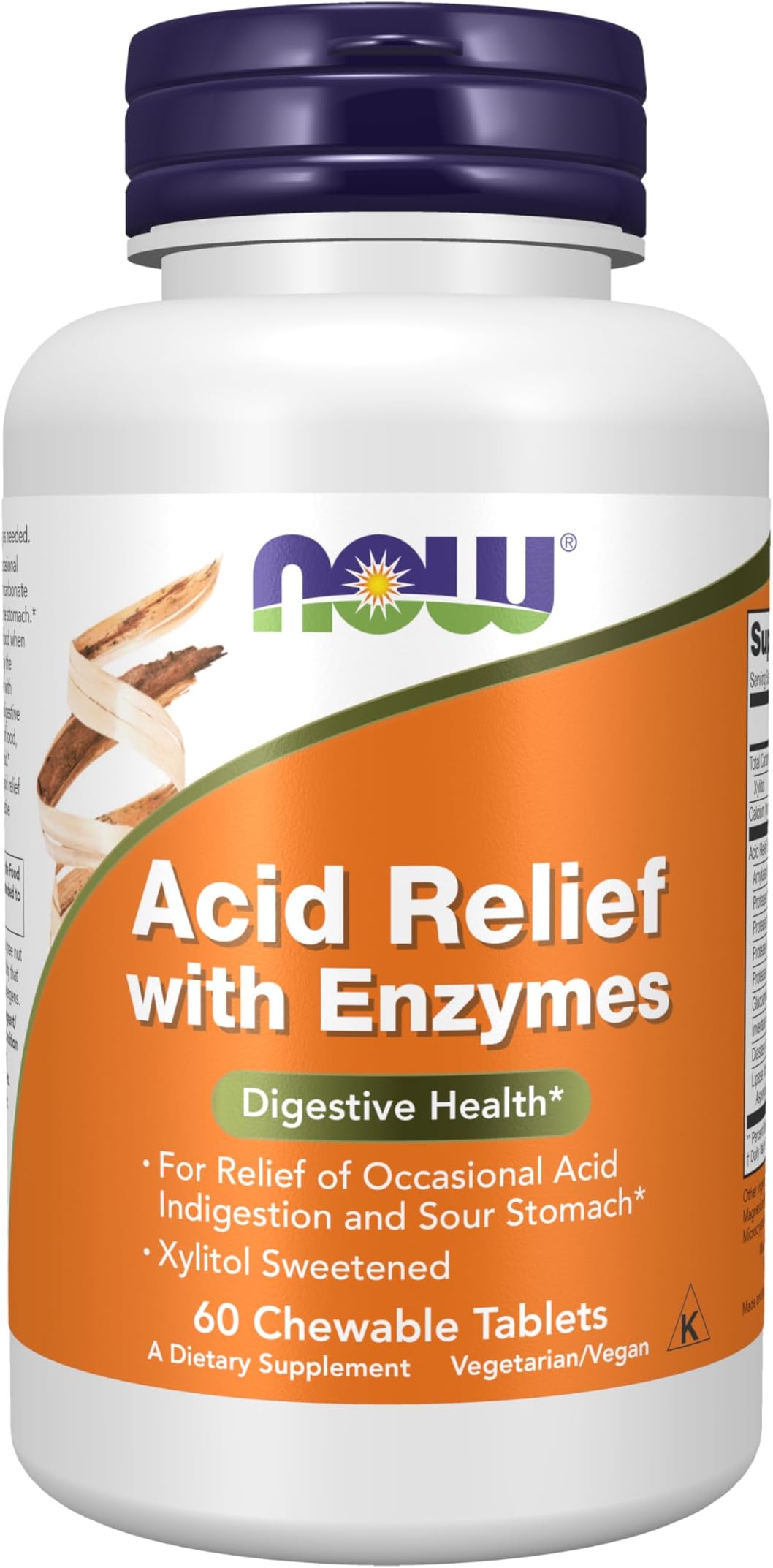 Acid Relief Chewable Enzymes Lozengeenges, 60 Count