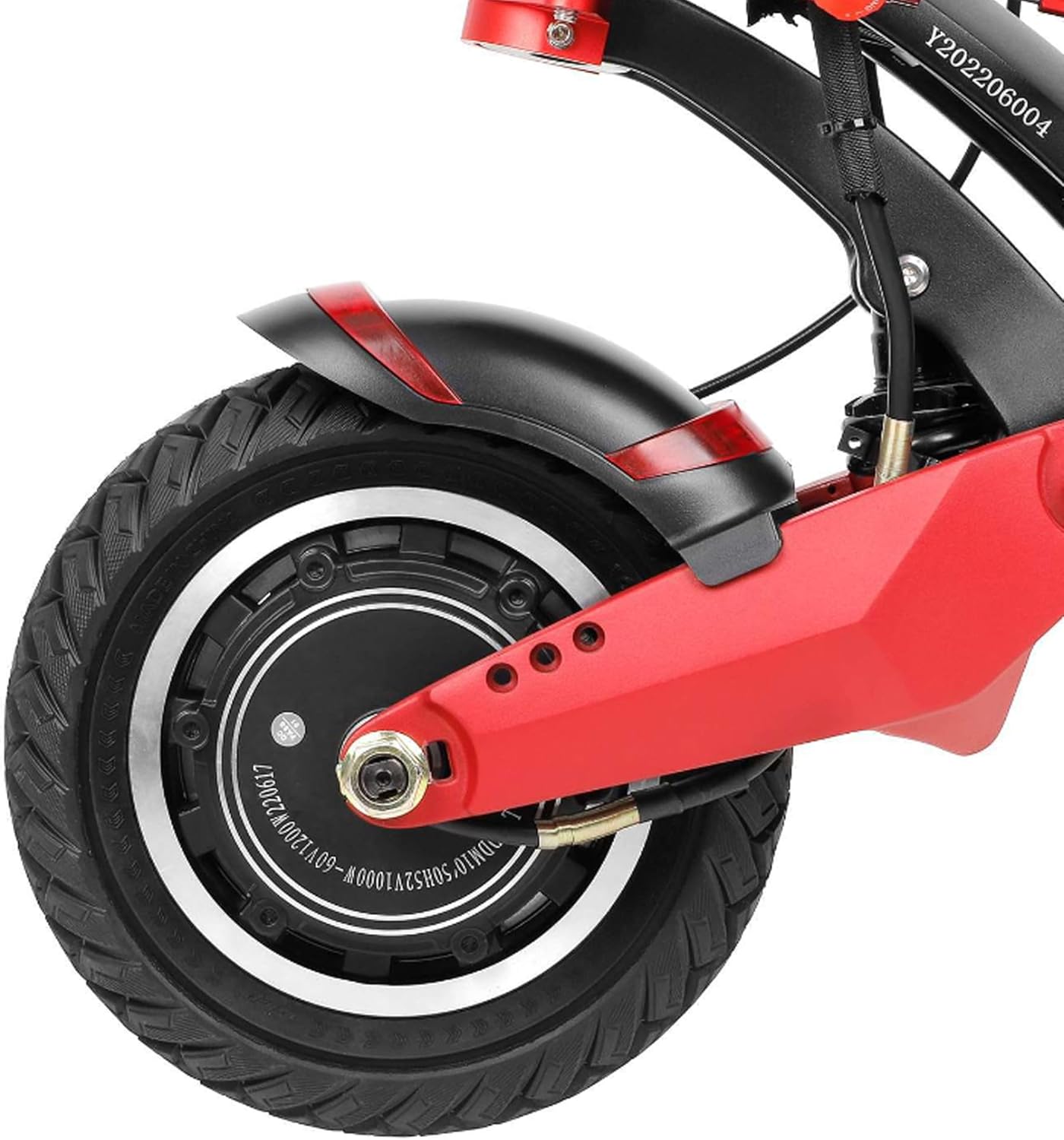 10x3 255x80 60/65-6 Off Road Solid Tire, Fit fot Joyor S10-S/ Y7-S Kugookirin G3PRO/ M4Pro Yume Y10/ D4+ Electric Scooter, Wear resistant, puncture resistant Tubeless Tire