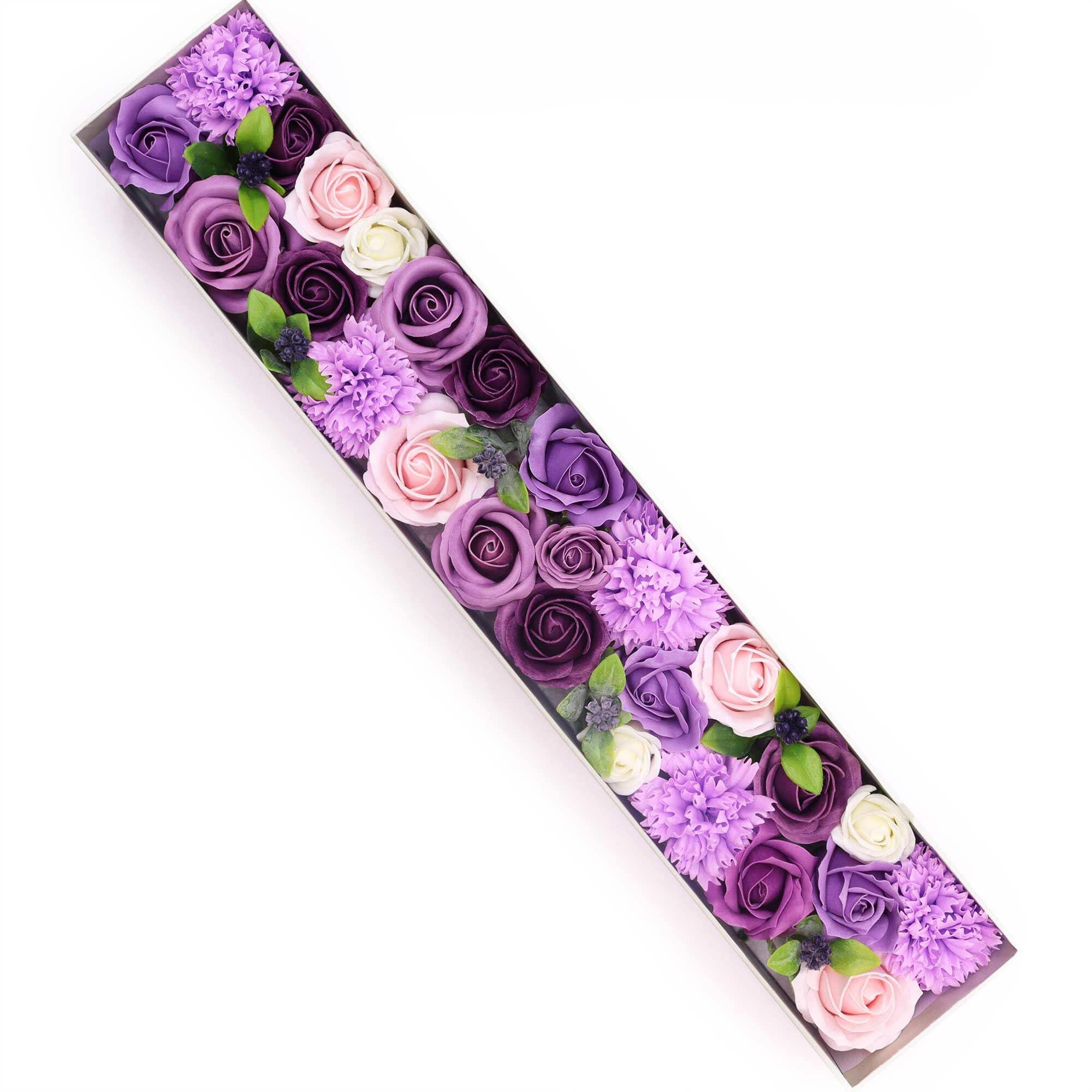 Blue Pirate Lavender Extra Long - Rose & Carnation