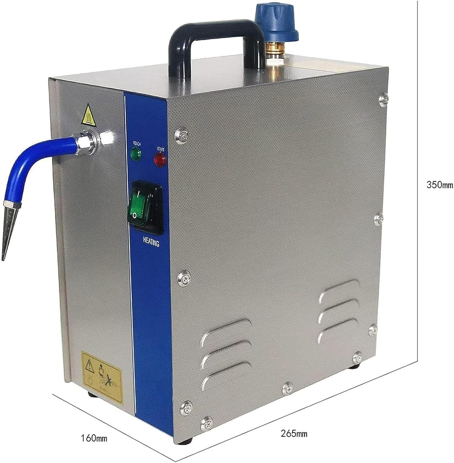 Nettoyeur De Bijoux Machine De Nettoyage à La Vapeur Or Et Argent Acier Inoxydable 2l / 4l Nettoyeur à Vapeur D’Argent Et D’Or Orfèvrerie Équipement Industriel pour Bijo, 2L, 110V