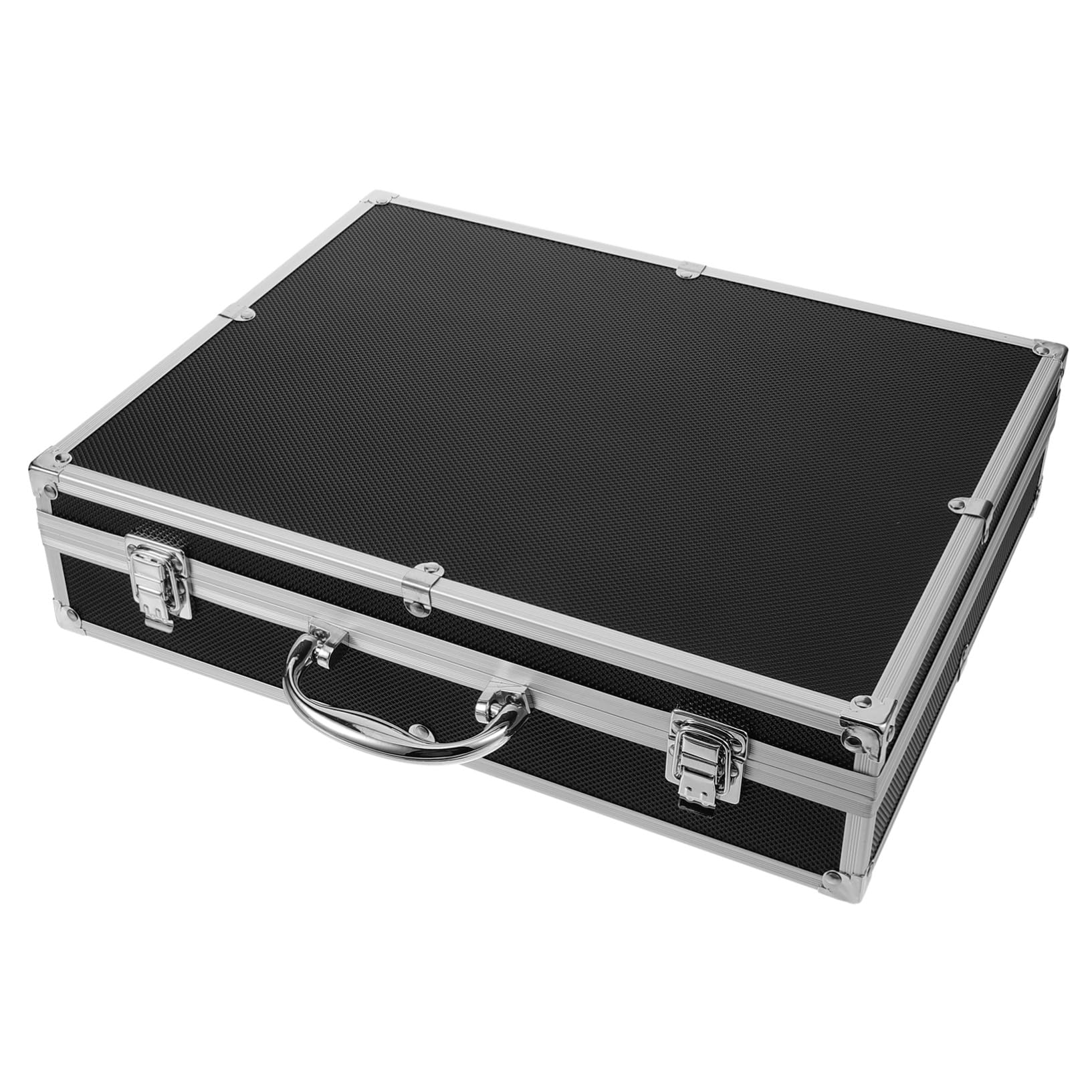 Estuches para Micrófono De Mano Organizador Portátil con Asa Caja Dura Resistente para Almacenamiento y Transporte Seguro Eventos y Conciertos