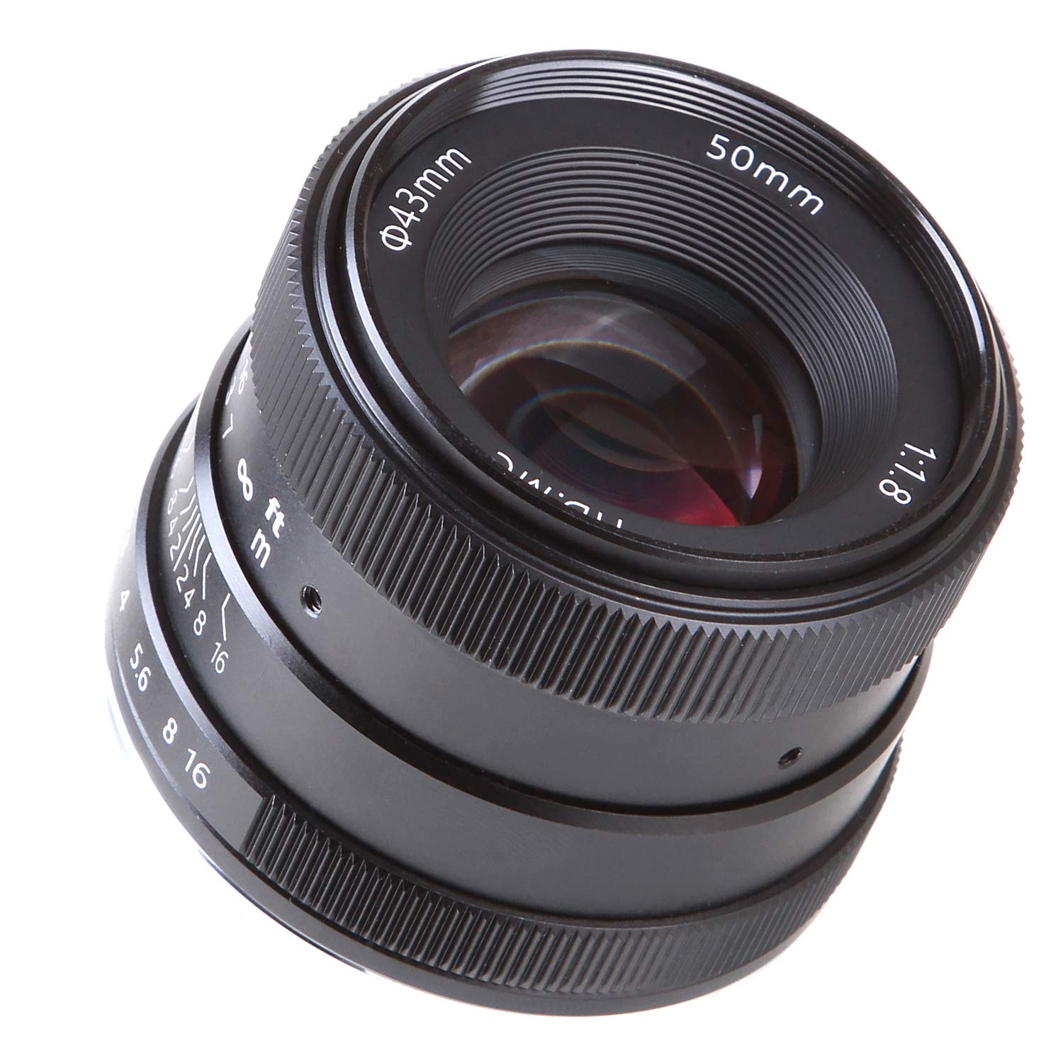 Amazon.com : Foto4easy 50mm F/1.8 Prime Focus Lens for Canon EOS