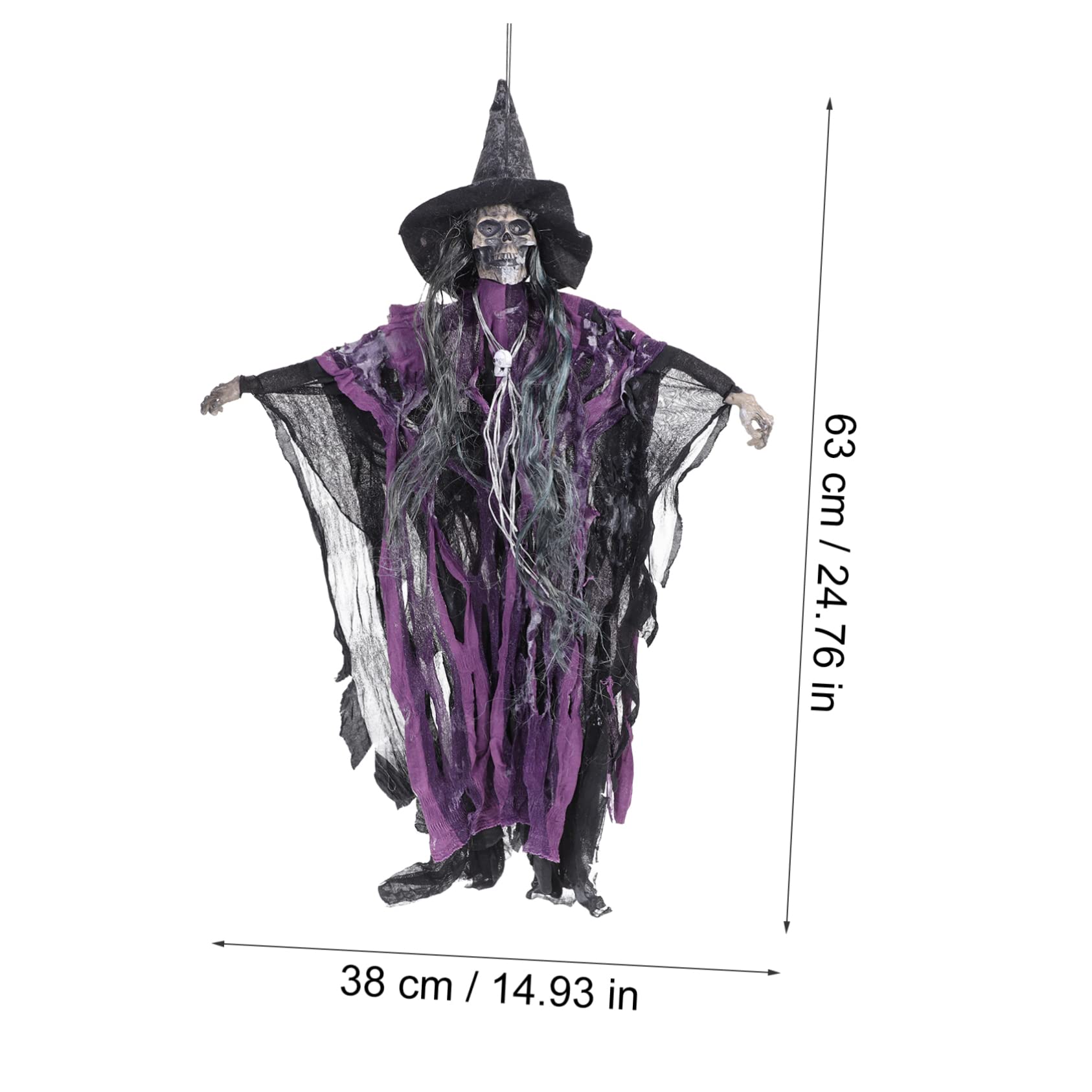 TOPBATHY 2 Decorazioni Di Halloween Da Appendere Per Feste Atmosfera Spettrale E Inquietante