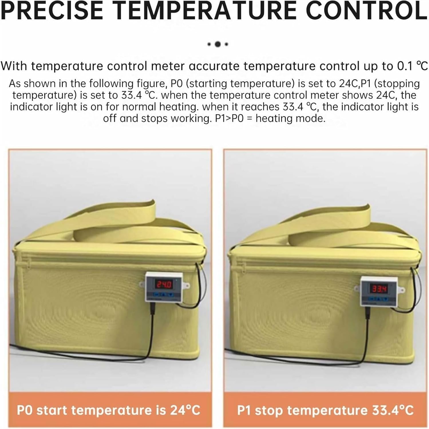 Bread Proofer - Versatile Dough Proofer, Dough Proofing Box Double-Sided Heating Pad, Temperature Control Fermentation Bag for Making Bread, Yogurt, Natto and Handmade Soap